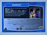 Newmazo Upper Deck 2023-24 Card #53 back