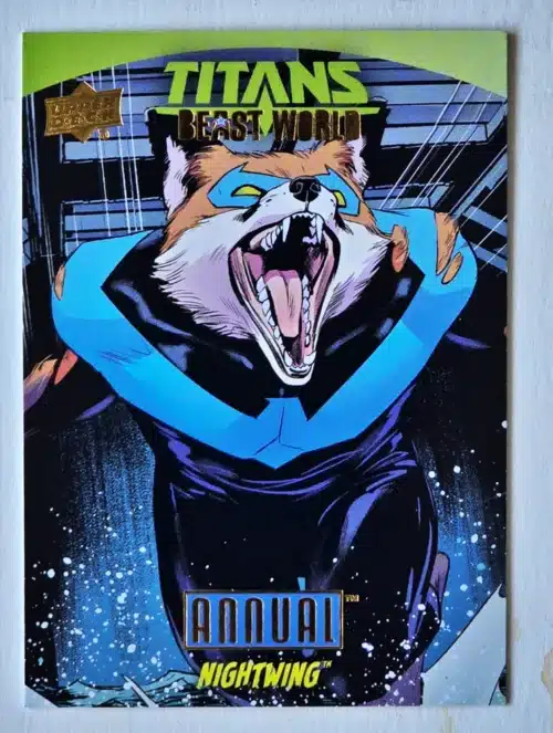 Night Wing Titans Beast World UD-2023-24 Card#BW-13