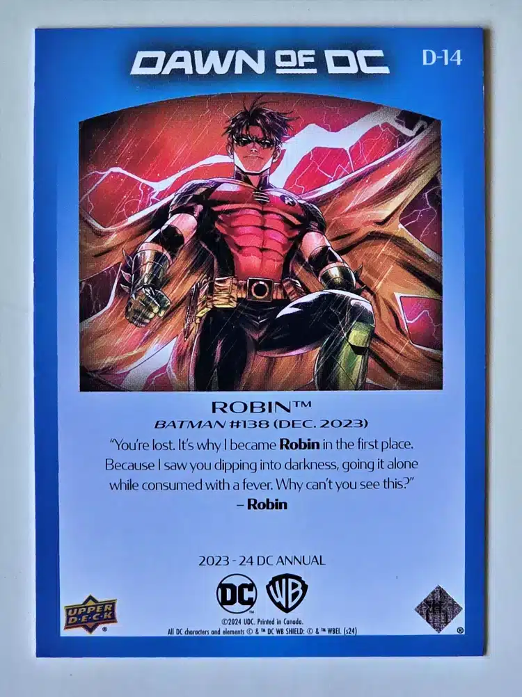 Robin Dawn of DC UD 2023 #D-14