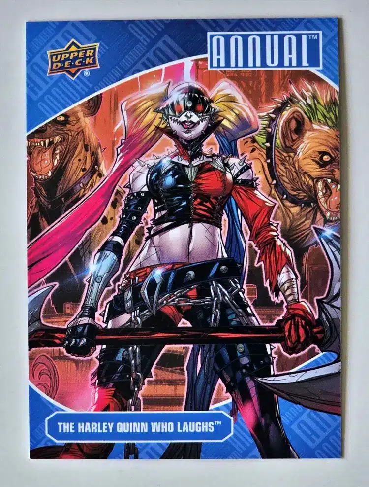 The Harley Quinn Who Laughs Upper Deck 2023-24 Card #47