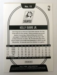 Hoops 2020 Panini Phoenix Suns-Kelly Oubre Jr. Back
