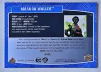 Amanda Waller Upper Deck 2023-24 #77 DC Comic Card Back