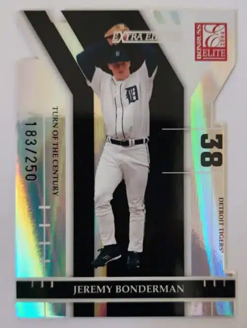 Jeremy Bonderman Donruss Elite 2004 Card# 183 of 250