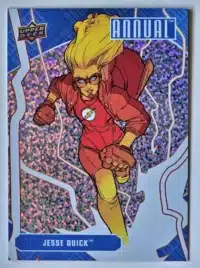 Jesse Quick Upper Deck 2023-24 "Silver Sparkle Card #99