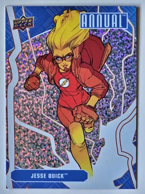 Jesse Quick Upper Deck 2023-24 "Silver Sparkle Card #99