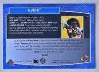 Nubia Upper Deck 2023-24 Card #62 back