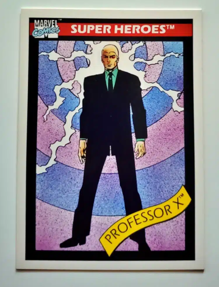Professor X Impel Marketing 1990 Card #7