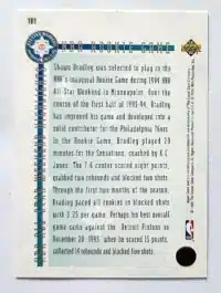 Shawn Bradley Upper Deck 1994 Card #181