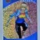 Wonder Girl Cassie Sandsmark Upper Deck 2023-24 "Silver Sparkle Card #98