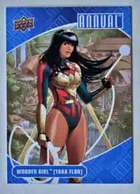 Wonder Girl Yara Flor Upper Deck 2023-24 #74 DC Comic Card