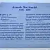 Australia Bicentennial Information Card