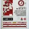 Calvin Ridley Panini Contenders Draft Picks 2020 Card#12 Back