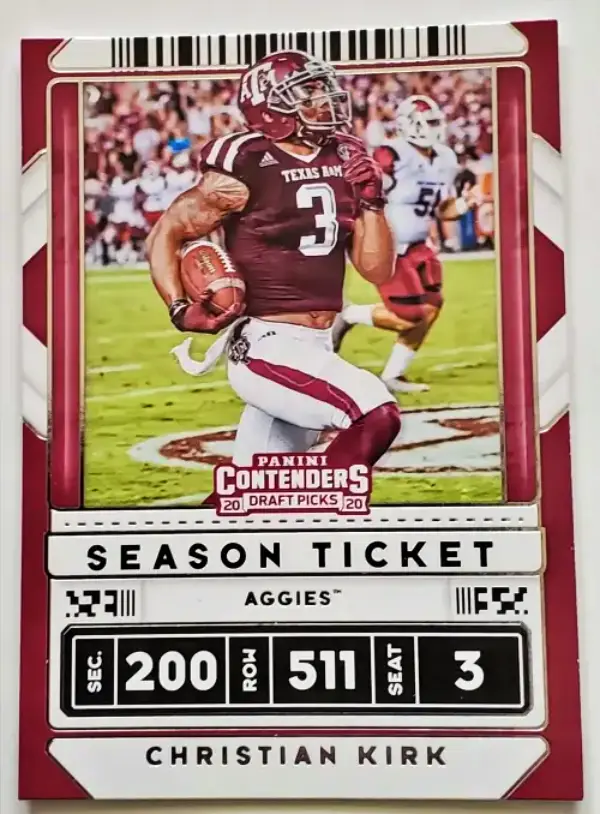 Christian Kirk Panini Contenders Draft Picks 2020 #16