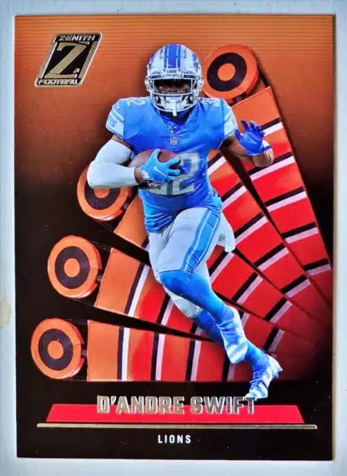 D'Andre Swift Panini Zenith 2022 Card #44 Detroit Lions