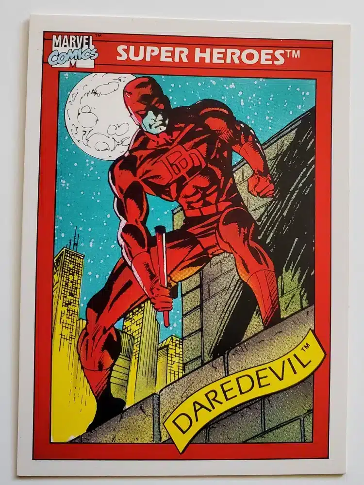 Daredevil Impel Marketing 1990 Card #4