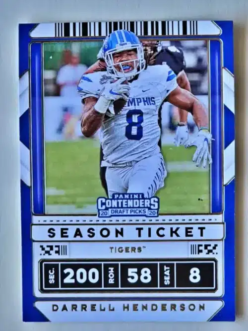 Darrell Henderson Panini Contenders Draft Picks 2020 Card#25
