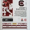 Deebo Samuel Panini Contenders Draft Picks 2020 #28 Back