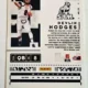 Devin Hodges Panini Contenders Draft Picks 2020 Card#33 Back