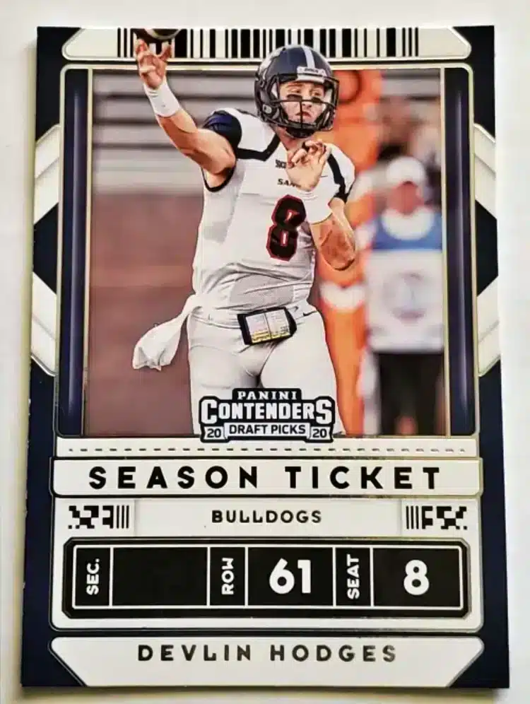 Devin Hodges Panini Contenders Draft Picks 2020 Card#33
