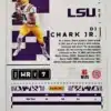 D.J. Chark Jr. Panini Contenders Draft Picks 2020 Card#35 Back