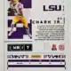 D.J. Chark Jr. Panini Contenders Draft Picks 2020 Card#35 Back