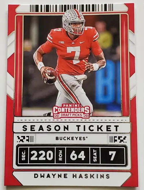 Dwayne Haskins Panini Contenders Draft Picks 2020 #38