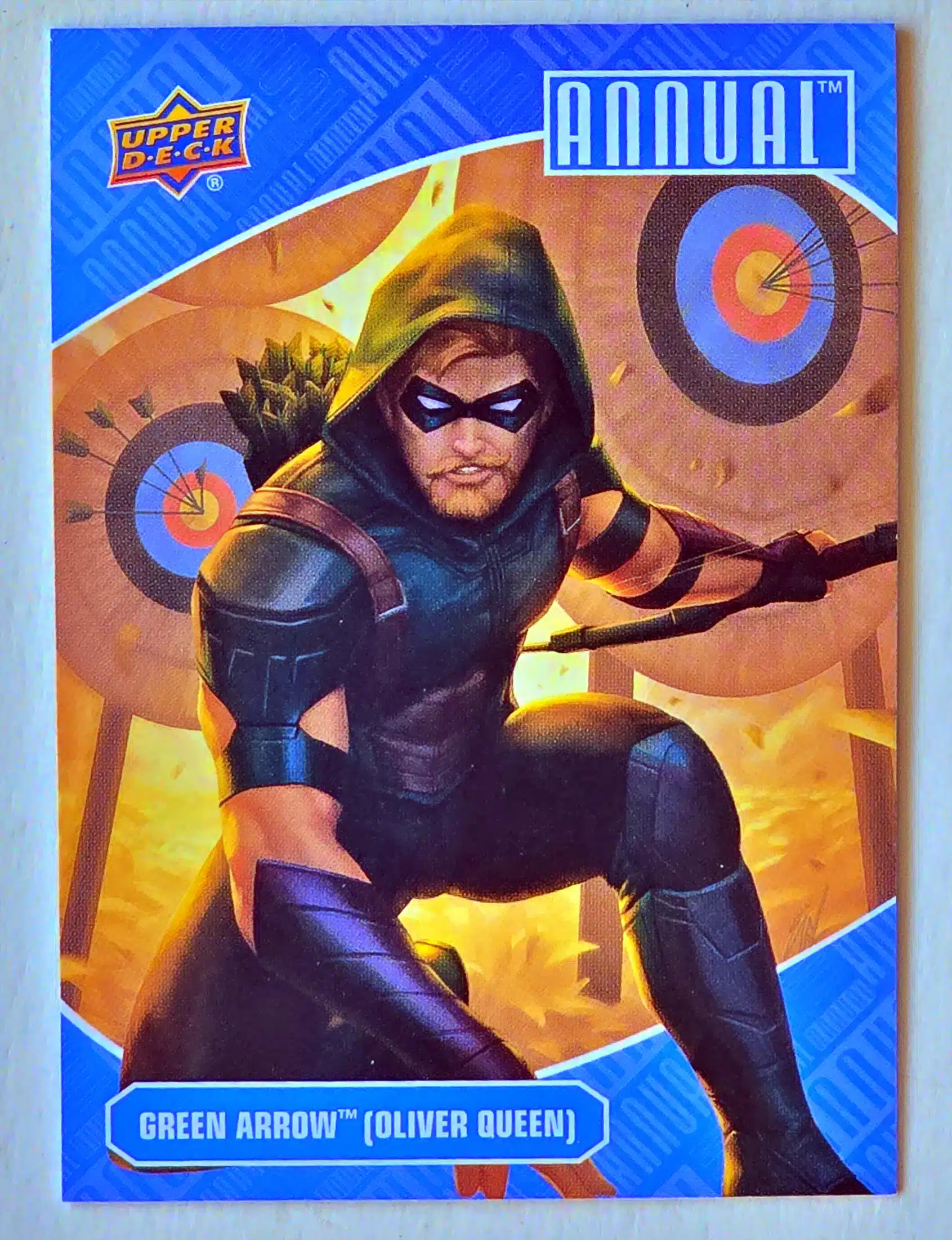 Green Arrow Oliver Queen Upper Deck 2023-24 Card #54