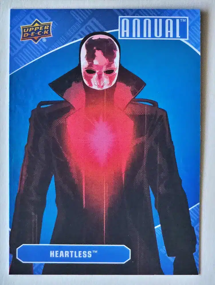 heartless-upper-deck-2023-24-blue-dc-annual-26 Heartless Upper Deck 2023-23 Blue Card #26