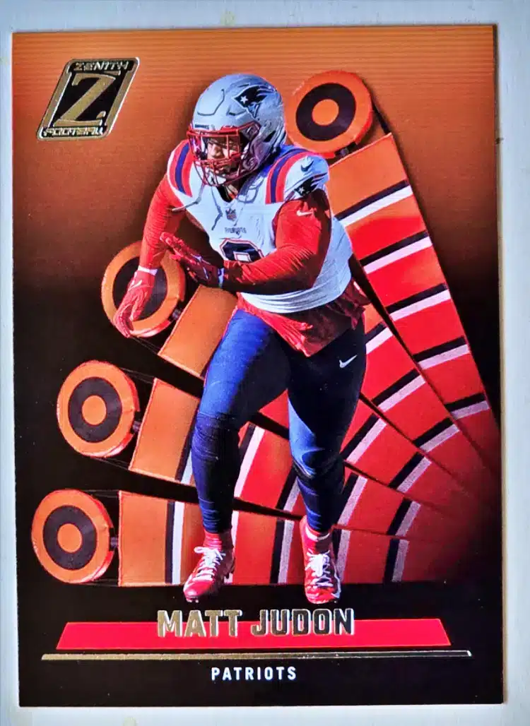 Matt Judon Panini Zenith 2022 Card #9 New England Patriots