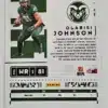 Olabisi Johnson Panini Contenders Draft Picks 2020 Card#10 Back