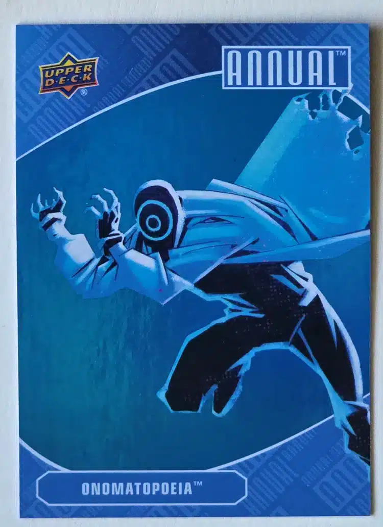 Onomatopoeia Upper Deck 2023-24 Blue #65