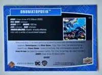 Onomatopoeia Upper Deck 2023-24 #65