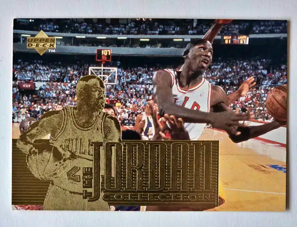 The-michael-jordan-collection-UD-SP-1996-JC24 The Michael Jordan Collection Upper Deck 1996 Card #JC24