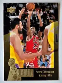 The Michael Jordan Collection Upper Deck 1996 Card #JC9