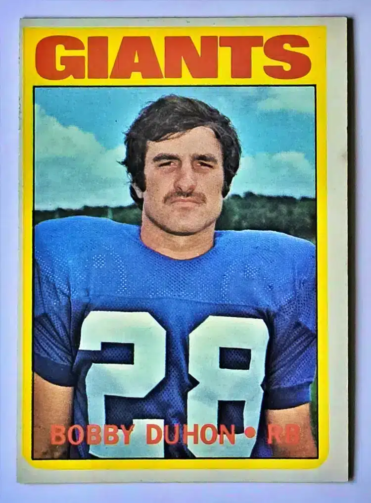 Bobby Duhon Topps 1972 Card #92