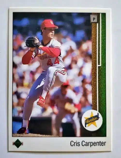 Cris Carpenter Upper Deck 1989 Card #8