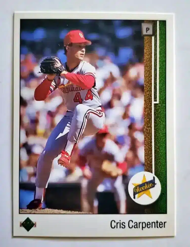 Cris Carpenter Upper Deck 1989 Card #8
