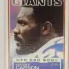 Harry Carson Topps 1983 Card #123