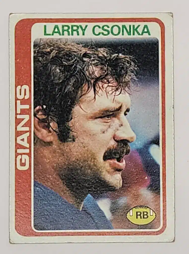 Larry Csonka Topps 1978 Card #25