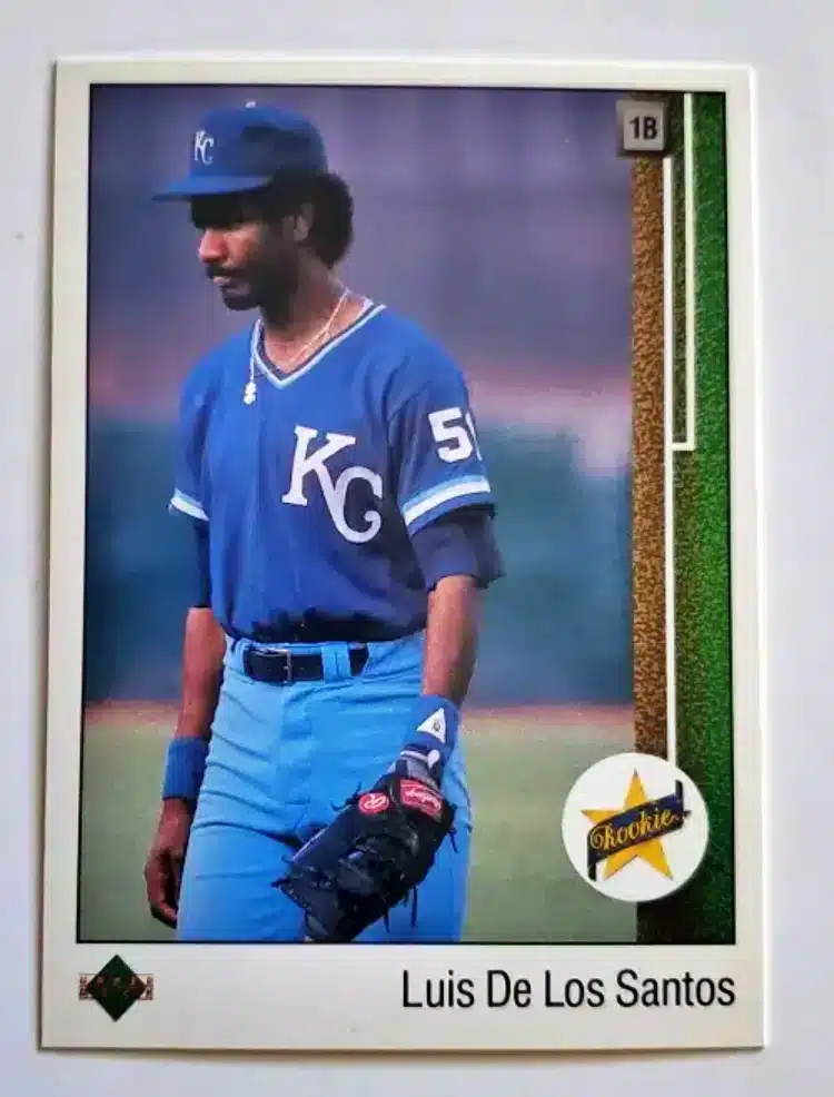 Luis De Los Santos Upper Deck 1989 Card #12