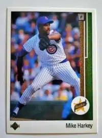 Mike Harkey Santos Upper Deck 1989 Card #14