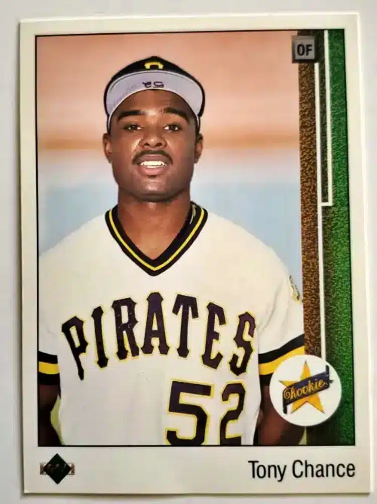 Tony Chance Upper Deck 1989 Card #3