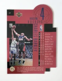 Charles Barkley UD3 Upper Deck 1997 Card #27 Back