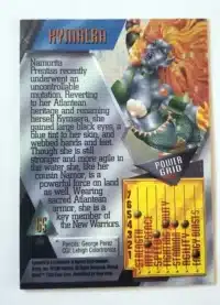 Kymaera Fleer 1995 Card #65 Back