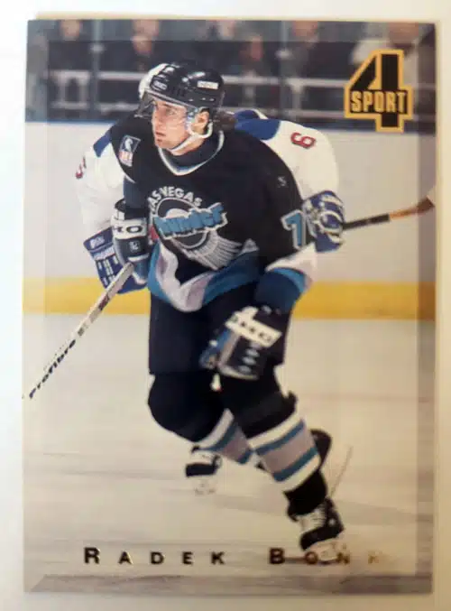 Radek Bonk Classic 4 Sport 1994 Card #117