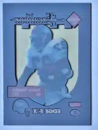 Rodney Hampton Collector's Edge 1994 Excalibur Card #FX2 Back