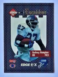 Rodney Hampton Collector's Edge 1994 Excalibur Card #FX2