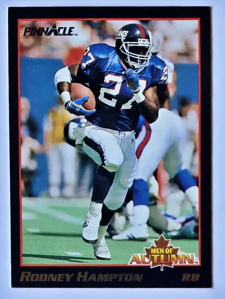 Rodney Hampton Pinnacle 1993 Card #19