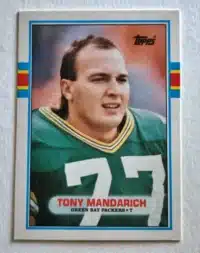 Tony Mandarich Topps Traded 1989 Card #2T