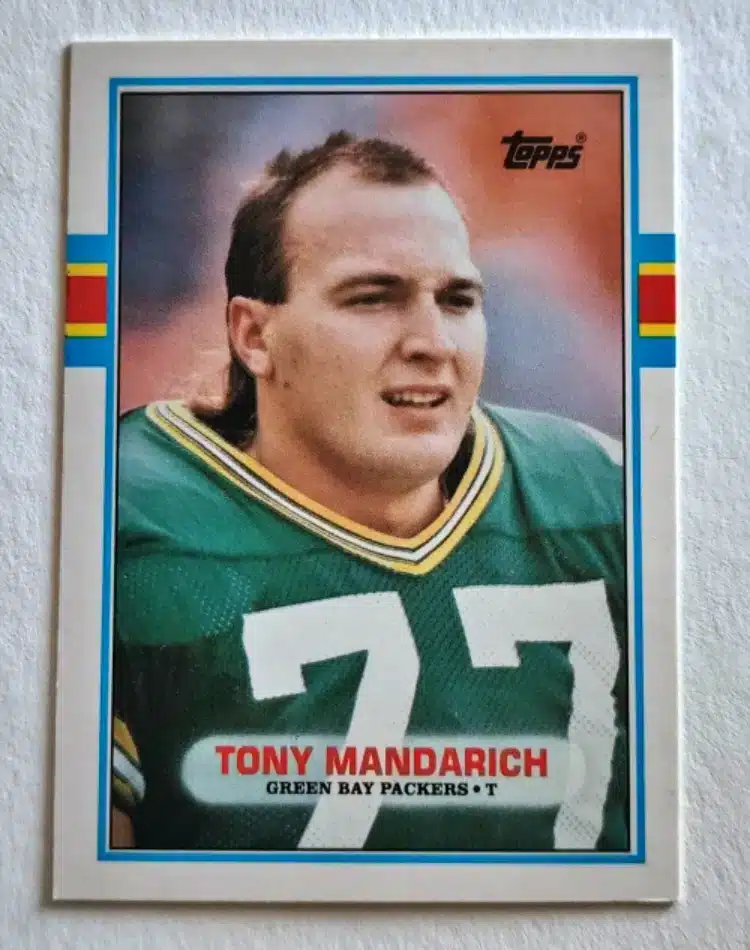 Tony Mandarich Topps Traded 1989 Card #2T
